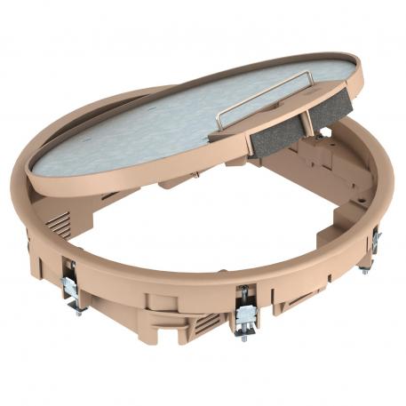 Komponentindsats GESR7 med gribebøjle 5 | R7 | gråbeige; RAL 1019