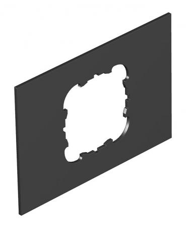 Dækplade Telitank T4B, rund monteringsåbning til EKR-komponent